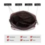 Ekphero Zipper Genuine Leather Messenger Bags Business Small Crossbody Bag Casual Travel Flap Shoulder Bag