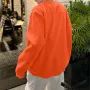 Sudadera de manga larga con estampado de números para hombre de INCERUN, cómoda y moderna, de color liso, con cuello redondo, talla grande S-5XL
