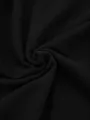 ChArmkpR Mens Japanese Rose Print Contrast Patchwork Drawstring Hoodies