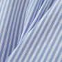 INCERUN - Camisa de manga larga a rayas con doble bolsillo para hombre, informal, holgada, con solapa, tallas S-5XL