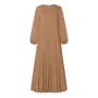 ZANZEA Fashion Women Ethnic Dress Elegant Lantern Sleeve Maxi Dresses Plain A-Line Sundress