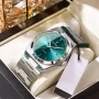 POEDAGAR Luxury Men Quartz Watch Waterproof Luminous Sport Watches Date Week Stainless Steel Male Wristwatch