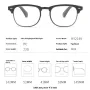 Folding Photochromic Sunglasses Lightweight Portable Indoor Outdoor Dual-use UV Anti-blue light Eyeglasses