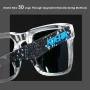 KDEAM Fashion Square Polarized Sunglasses Colorful Lenses UV400 Sports Sun Glasses for Outdoor Travel Driving Fishing