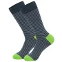 5 pares de calcetines largos de algodón para hombre, de vestir, a rayas, talla grande, talla única 43-49, para calle, hip-hop, monopatín, cómodos y a la moda.
