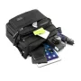 Waterproof Nylon Men Crossbody Bag Large Capacity Multiple Pockets Zipper Shoulder Bag Fashion Casual Outdoor Travel Messenger Bag