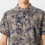 INCERUN Men Shirts Retro Floral Print Short Sleeve Shirts Summer Daily Casual Shirts
