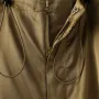 INCERUN - Pantalón casual de satén fruncido para hombre, color liso, holgado, recto