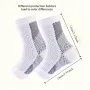 1 Pair Neuropathy Compression Socks for Pain Relief Plantar Fasciitis Ankle Brace for Women and Men,Full Open Toe Compression Sockliner Outdoor Sports Fitness Sweat Absorbent Breathable