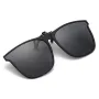 Polarized Clip-On HD Sunglasses Men Women UV400 Protection Car Driver Myopia Clip-On Sun Glasses for Outdoor Travel Fishing