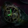 CURREN Men Multifunction Waterproof Luminous Hands Quartz Watch Chronograph Date Stainless Steel Business Casual Wristwatch