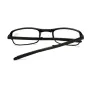 TR90 Folding Reading Glasses with Zipper Case Unisex Portable Lightweight Presbyopic Eyeglasses Readers Eyewear +1.5 ~ 3.5