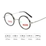 Retro Round Metal Frame Reading Glasses Minimalist Anti-blue Light Presbyopia Eyeglasses