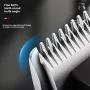 MARSKE Professional Hair Clipper Stainless Steel Blade Sharp Cutting High Power Low Noise LED Digital Display Rechargeable Adjustable