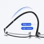 Photochromic Auto Zoom Reading Glasses HD Near Far Anti-blue Light Business Presbyopia Glasses