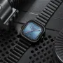 CURREN 36MM Large Dial Fashion Square Men's Quartz Watch Waterproof Luminous Calendar Clock Stainless Steel Business Casual Wristwatch