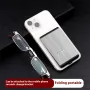 2 in 1 Portable Folding Reading Glasses with Metal Glasses Case Mobile Phone Holder HD Anti-Fatigue Anti-blue Light Presbyopic Glasses
