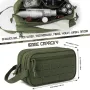 Men's Multifunctional Toiletry Bag Waterproof Compartment EDC Tool Storage Bag Skin Care Shaving Hygienic Organizer for Outdoor Travel Adventures