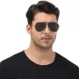 Photochromic Polarized Sunglasses UV400 Protection Anti-Glare Sun Glasses for Outdoor Driving Fishing with Case