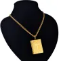 Religious Jesus Cross Locket Pendants Gold Silver Color Photo Frame Memory Necklace for Women/Men Stainless Steel Cross Necklace Faith Jewelry Gift