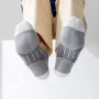 6 Pairs Mens Athletic Ankle Socks Running Cycling Sport Socks Moisture Wicking Cushion High Elastic Short Socks Comfy Breathable Casual Socks