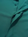 INCERUN Mens Shirt Solid Color Short Sleeve Shirts Summer Daily Lapel Casual Men's Top Shirts