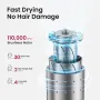 COSHARE HP10 800W Super Mini High-Speed Hair Dryer 110,000 RPM 4 Temperature Adjustable Handheld Hair Dryer