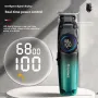 MARSKE MS-5601 Hair Clipper for Men With Fade Design LED Display Cordless USB Rechargeable Stainless Steel Blades 1800mAh Battery