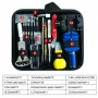 147pcs Watch Repair Tool Kit Watch Link Pin Remover Shell Opener Spring Bar Remover Clock Battery Replacement Strap Needle Set Accessor