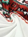 ChArmkpR Mens Ethnic Geometric Print Patchwork Half Zip Sweatshirt Two Pieces Outfits