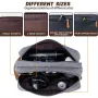Men's Portable Travel Toiletry Bag Large Capacity Double Layered Storage Cosmetic Organizer for Gym Sports Use