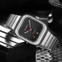 CURREN 36MM Large Dial Fashion Square Men's Quartz Watch Waterproof Luminous Calendar Clock Stainless Steel Business Casual Wristwatch