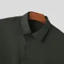 INCERUN Men Two Pieces Set Fashion Solid Color Short Shirt + Pants Summer Casual Daily Mens Clothing Set