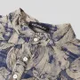 INCERUN Men Shirts Retro Floral Print Short Sleeve Shirts Summer Daily Casual Shirts