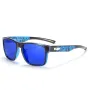 KDEAM Classic Square Frame Polarized Sunglasses UV400 Protection Sport Sun Eyewear for Outdoor Cycling Driving Fishing