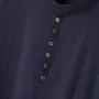 INCERUN Men's Pakistan Kurta Kaftan Long Sleeve Pajama Ethnic Dress Shirt Blouse Tops