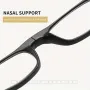 1 Pcs Lightweight Portable Soft Tape Hanging Neck Magnetic Reading Glasses Comfortable HD Anti-blue Light Presbyopia Glasses