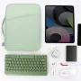 10.8''-13'' Laptop Storage Bag Portable Nylon Fabric Waterproof Dustproof Handbag Liner Bag Electronic Products Protective Carrying Case with Pocket