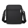 Men's Portable Business Casual Crossbody Bag Multi-compartment Lightweight Waterproof Nylon Shoulder Bag for Travel Daily Use