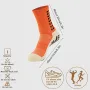 1 Pair Men's Anti-Slip Sport Socks Football Soccer Basketball Tennis Outdoor Grip Cycling Riding Comfortable Non-Slip Design
