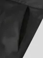 Men Japen Solid Color High Waist Loose Straight Drape Pants