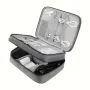 Three Layer Large Capacity Storage Bag Digital Organizer Multifunctional Earphone Charger Data Cable Digital Product Business Trip Portable Handbag