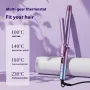 30mm Curling Iron LCD Digital Display 3 Temperature Levels Curling Splint Hair Styling Perm Iron Big Wave Curling Iron Rapid Heating