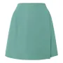 ZANZEA Women Commute Back Elastic Waist Solid Summer Casual Skirt Shorts