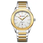 CURREN Men's Quartz Watch Waterproof Stainless Steel Calendar Wristwatch Business Casual Design with Watch Box Stylish