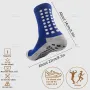 1 Pair Men's Anti-Slip Sport Socks Football Soccer Basketball Tennis Outdoor Grip Cycling Riding Comfortable Non-Slip Design