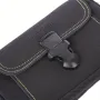 Outdoor 6.5'' Phone Canvas Men Waist Bag Large Capacity Small Portable Coin Key Storage Belt Pack for Travel Camping