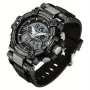 SANDA Men's Sport Digital Watches Multifunctional Luminous Wrist Watch Waterproof Shockproof Alarm Clock Men Watch