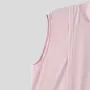 INCERUN Mens Solid Color Split Design Sleeveless T-Shirt Fashion Half Turtleneck Top for Male