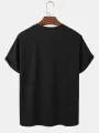 ChArmkpR Mens Ethnic Totem Print Crew Neck Short Sleeve T-Shirts